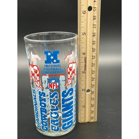 Vintage NFL Football Tumbler Glass 1976 Eastern Division Welch Collector Series - Picture 10 of 10